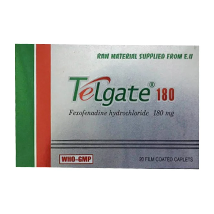 Telgate 180mg (Hộp 20 viên)