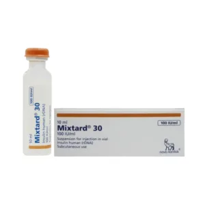 Mixtard 30 (10ml) - Điều trị bệnh đái tháo đường