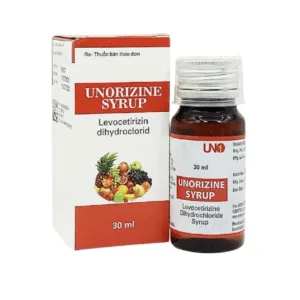 Unorizine syrup (Hộp 1 chai 30ml) - Điều trị các bệnh liên quan đến dị ứng như viêm mũi dị ứng, mày đay
