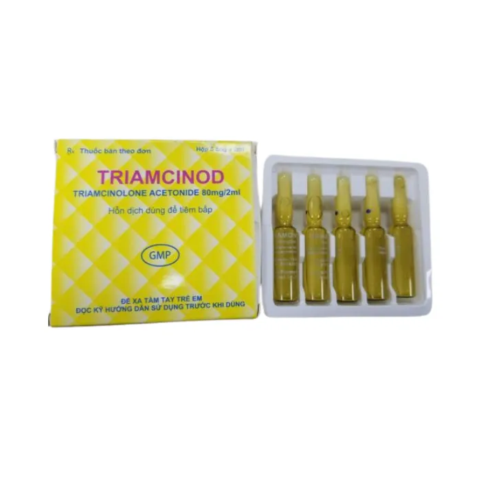 Triamcinod (Hộp 5 ống 2ml)
