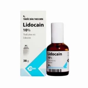 Lidocain 10% Egis (Hộp 1 chai 38g) - Sử dụng gây tê tại chỗ ở niêm mạc