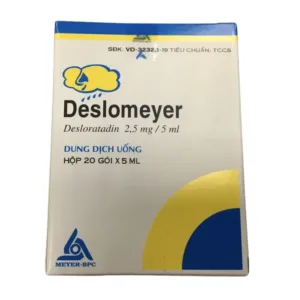 Deslomeyer 2,5mg (Hộp 20 gói x 5ml) - Điều trị viêm mũi dị ứng