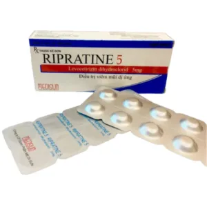 Ripratine 5mg (Levocetirizine) - Điều trị viêm mũi dị ứng