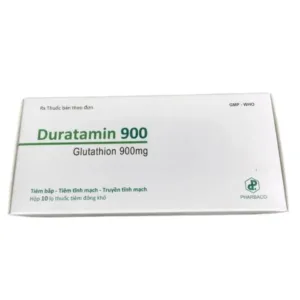 Duratamin 900 (Hộp 10 lọ thuốc tiêm) - Thải độc gan, hỗ trợ điều trị xơ gan do rượu, viêm gan do virus