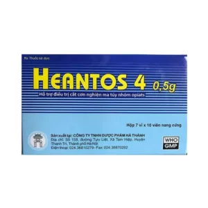 Heantos 4 (Hộp 7 vỉ x 10 viên) - Dùng cho người nghiện ma túy