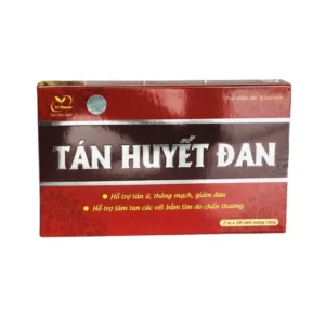 Tán huyết đan (hộp 2 vỉ 10 viên) - Hỗ trợ tán ứ, thông mạch, giảm đau