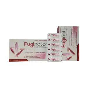 Fuginata 100mg (Hộp 1 vỉ x 6 viên đặt) - Dự phòng các tình trạng bệnh lý nhiễm nấm lan rộng