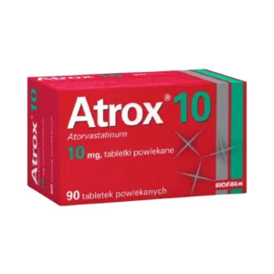 Atrox 10mg Atorvastatin - Điều trị tăng lipid máu hỗn hợp