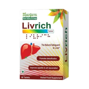 Livrich (hộp 4 vỉ x 15 viên) - Hỗ trợ thanh nhiệt, giải độc gan, hỗ trợ bảo vệ gan