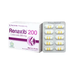 Renaxib 200 (Hộp 3 vỉ x 10 viên) - Giúp giảm đau, hạ sốt