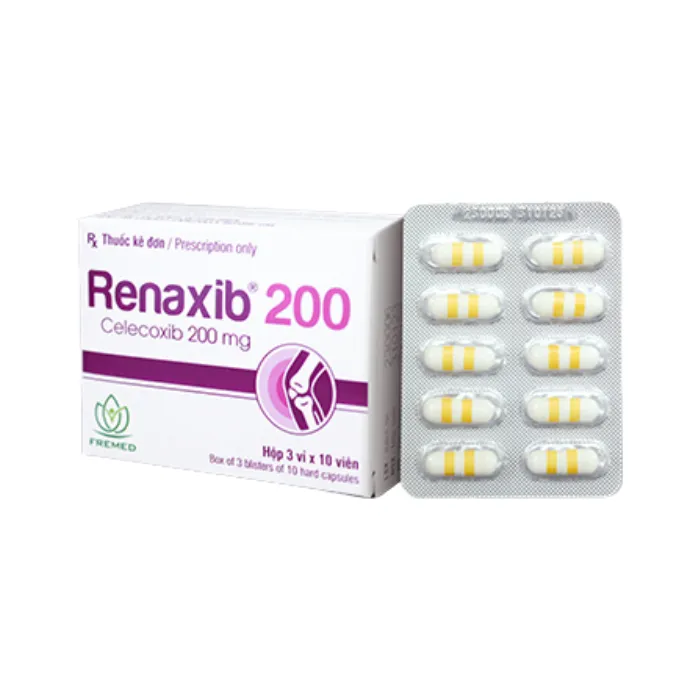 Renaxib 200 (Hộp 3 vỉ x 10 viên)