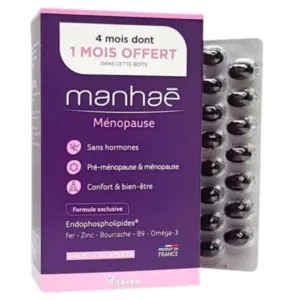 Manhae Menopause Nutrisante (120 viên) - Hỗ trợ cân bằng nội tiết tố nữ