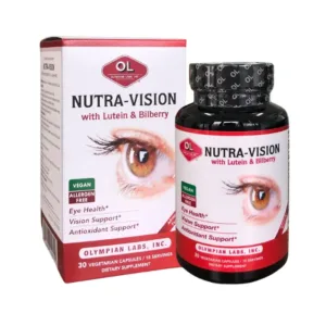 Nutra Vision (Hộp 30 viên) - Hỗ trợ mắt sáng khỏe, tăng cường thị lực