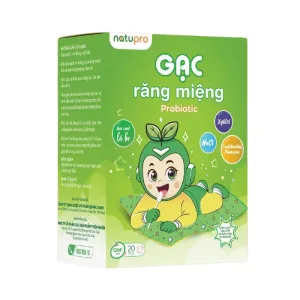 Gạc răng miệng Probiotic (Hộp 20 cái)