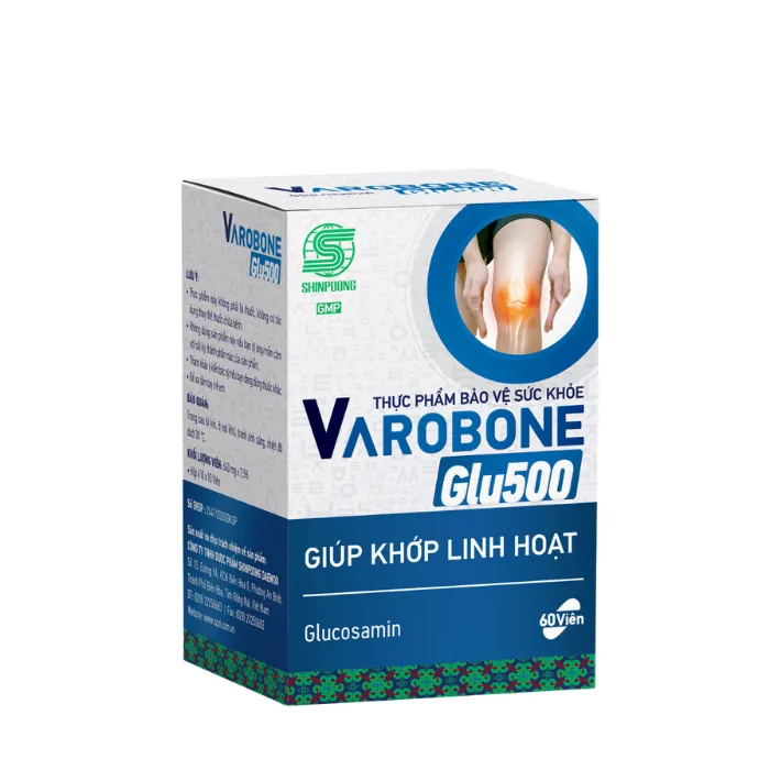 Varobone Glu500 (Hộp 60 viên)