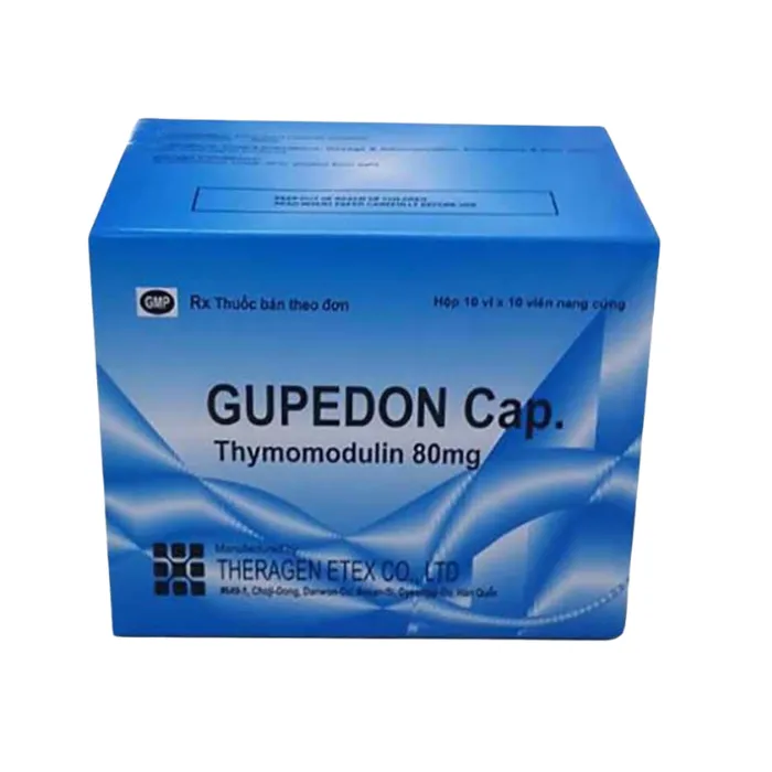 Gupedon 80mg (hộp 10 vỉ x 10 viên) - Tăng cường sức đề kháng