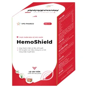 HemoShield (Hộp 120 viên) - Hỗ trợ thanh nhiệt giải độc