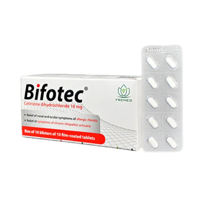 BIFOTEC (Hộp 10 vỉ x 10 viên)