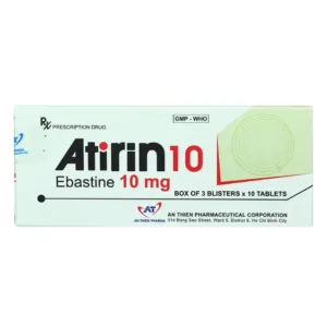 Atirin 10mg Ebastin - Điều trị viêm mũi dị ứng, mày đay
