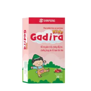 Gadira Kids (Chai 30 viên) - Viên uống hỗ trợ làm giảm triệu chứng đầy hơi cho bé