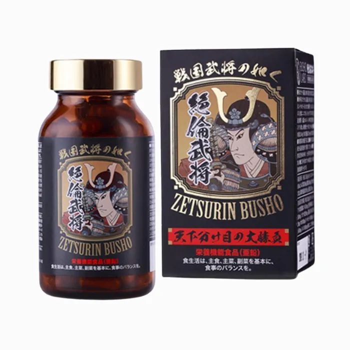 Zetsurin Busho (Hộp 1 lọ x 120 viên) - Tăng cường sinh lý, kéo dài tời gian quan hệ