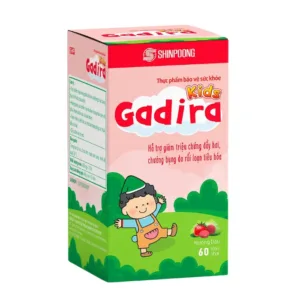 Gadira Kids (Chai 60 viên) - Viên uống hỗ trợ làm giảm triệu chứng đầy hơi cho bé
