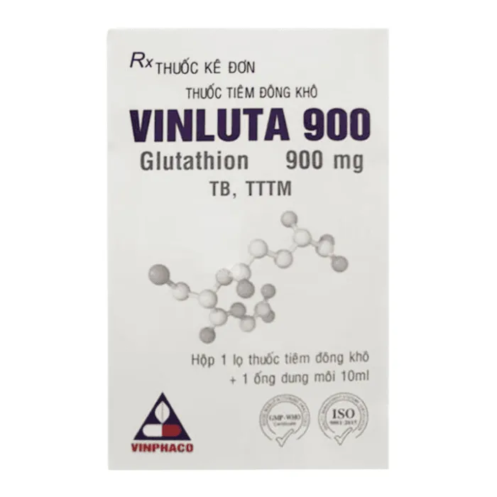 Vinluta 900 (Hộp 01 lọ thuốc tiêm) - Giảm độc tính trên thần kinh do xạ trị