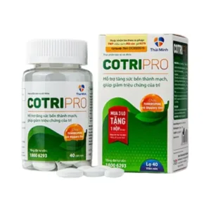 CotriPro (40 viên) - Hỗ trợ tăng sức bền thành mạch