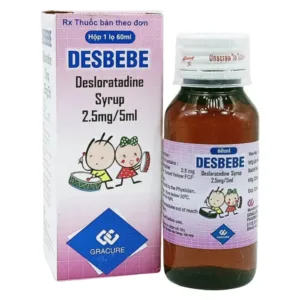 Siro Desbebe 2.5mg/5ml (60ml) - Điều trị viêm mũi dị ứng, mày đay