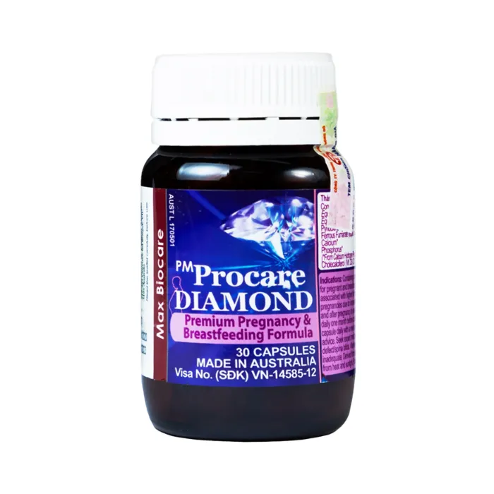 Procare Diamond (30 viên) - Bổ sung khoáng chất cho phụ nữ có thai và cho con bú