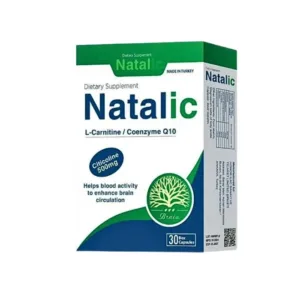 Natalic 500mg (Hộp 3 vỉ x 10 viên) - Tăng cường tuần hoàn não, tiền đình, đánh tan cục máu đông