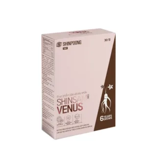 Shinsam Venus (Hộp 3 vỉ x 10 viên) - Hỗ trợ tăng độ đàn hồi cho da, giúp sáng da, làm đẹp da