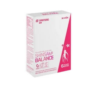 Shinsam Balance (Hộp 3 vỉ x 10 viên) - Hỗ trợ giảm các triệu chứng do suy giảm nội tiết tố