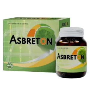 Asbreton (Hộp 1 lọ 90 viên) - Hỗ trợ hoạt huyết, tăng cường tuần hoàn máu não