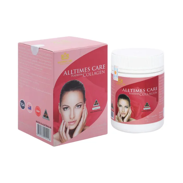 Alltimes Care Platinum Collagen (60 viên) - Giúp chống lão hóa, giữ ẩm
