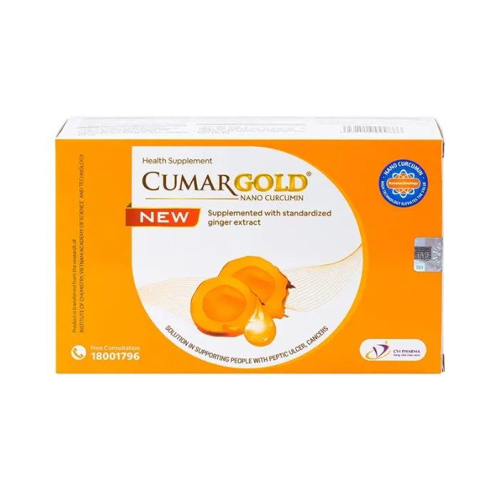 CumarGold Nano Curcumin New (4 vỉ x 10 viên)