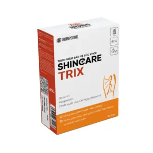 SHINCARE TRIX (Hộp 3 vỉ x 10 viên) - Hỗ trợ làm bền thành mạch máu, giảm triệu chứng suy giãn tĩnh mạch do thành mạch kém