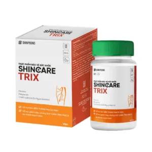 SHINCARE TRIX (Chai 90 viên) - Hỗ trợ làm bền thành mạch máu, giảm triệu chứng suy giãn tĩnh mạch do thành mạch kém