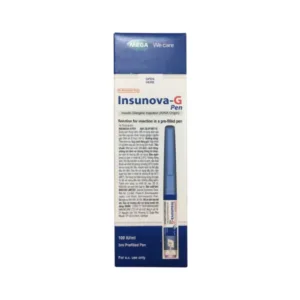 Insunova-G Pen 100IU/ml (Hộp 1 Cây) - Điều trị bệnh tiểu đường