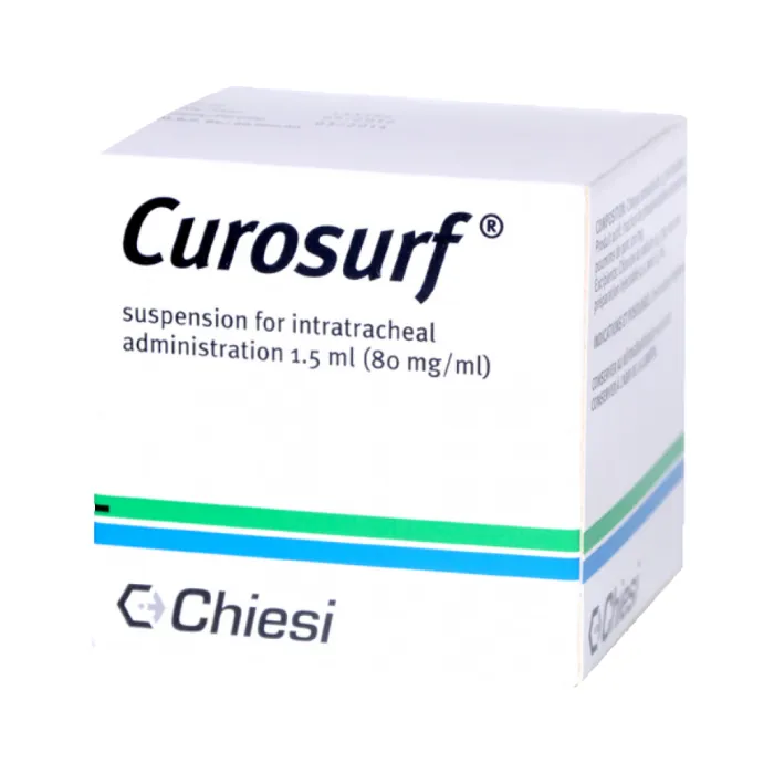 Curosurf (Hộp 1 lọ 1,5ml) - Điều trị hội chứng suy hô hấp (RDS) cho trẻ sơ sinh