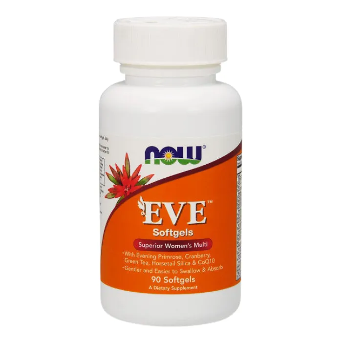 EVE Superior Women’s Multi 90 Softgels Now Foods (90 viên) - Bổ sung vitamin tối ưu sức khỏe phái đẹp tăng cường năng lượng cải thiện sức đề kháng