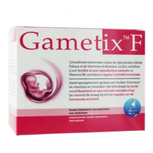 Gametix F (Hộp 30 gói) – Hỗ trợ tăng khả năng thụ thai tự nhiên ở nữ giới