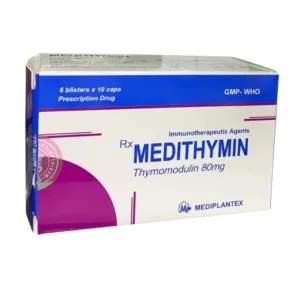 Medithymin 80mg (6 vỉ x 10 viên/hộp) - Tăng cường miễn dịch