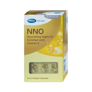NNO Nourishing Night Oil (3 vỉ x 10 viên) - Dầu dưỡng da ban đêm