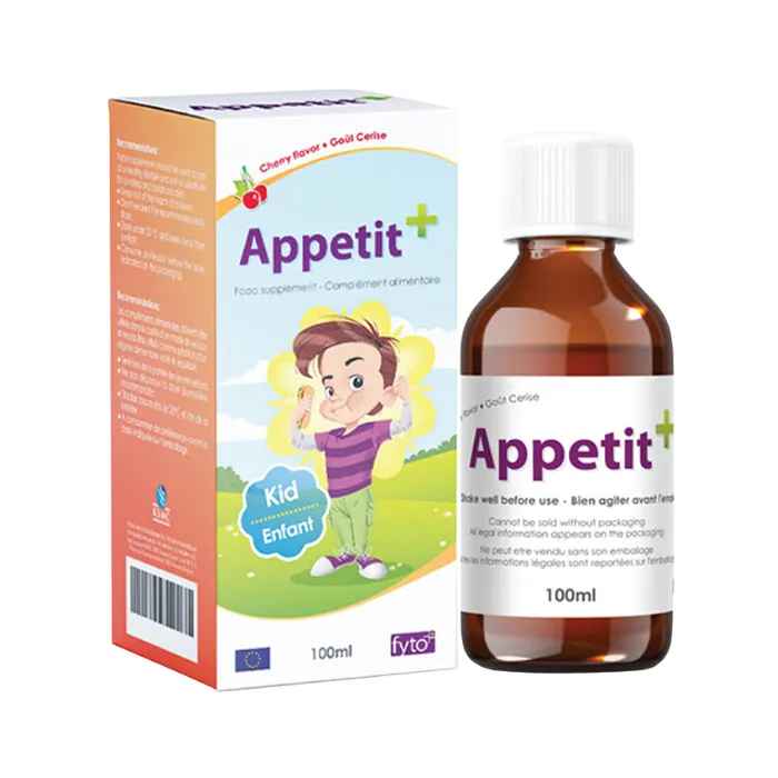 Appetit+ (1 lọ x 100ml) - Hỗ trợ bổ sung vitamin cho cơ thể, hỗ trợ ăn ngon miệng