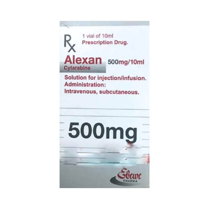 Alexan 500mg (Hộp 1 lọ 5ml) - Điều trị bệnh bạch cầu hoặc một số bệnh ung thư