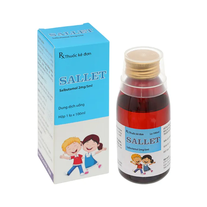 Sallet Hà Nam (100ml) - Điều trị hen phế quản, viêm phế quản