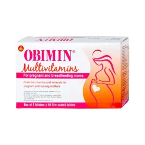Obimin Multivitamins United (3 vỉ x 10 viên) - Bổ sung vitamin và khoáng chất