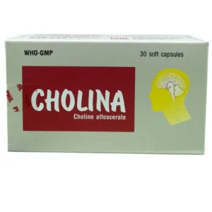Cholina Phil 400mg (3 vỉ x 10 viên) - Hỗ trợ hồi phục sau tai biến mạch máu não