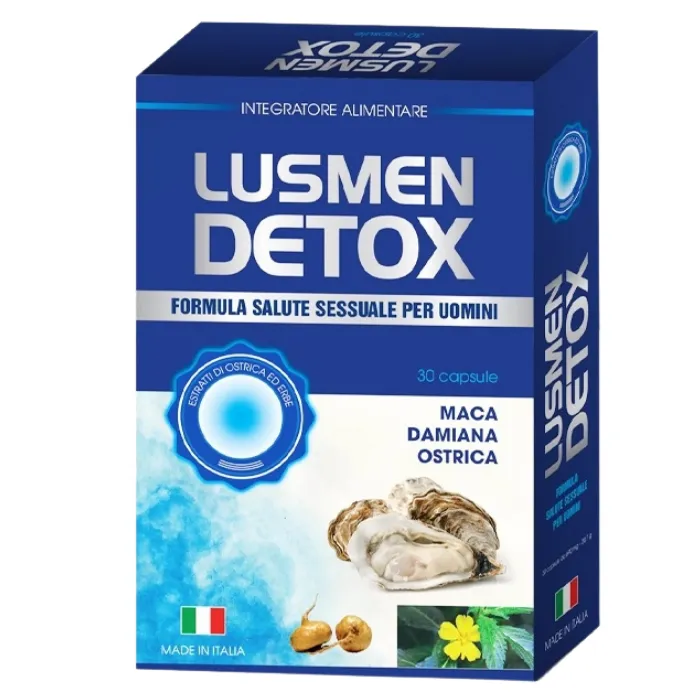 Lusmen Detox (30 viên) - Hỗ trợ tăng cường sức khỏe, sinh lý ở nam giới